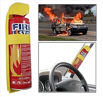 FireGuard™ 2-in-1 Emergency Fire Stop Spray – Home & Car Safety Kit (500 ML)