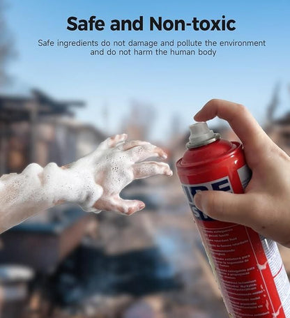 FireGuard™ 2-in-1 Emergency Fire Stop Spray – Home & Car Safety Kit (500 ML)