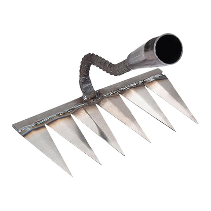 THE STYLE SUTRA® Gardening Hoe Vegetable Plowing Planting Farm for Weeding Garden 5 Tooth